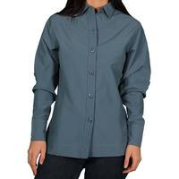 Town & Country Misses Western Yoke Roll-Sleeve Blouse