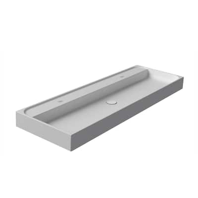 WS Bath Collections Unit Plus 140A.02 Unit Plus 55-1/8" Rectangular