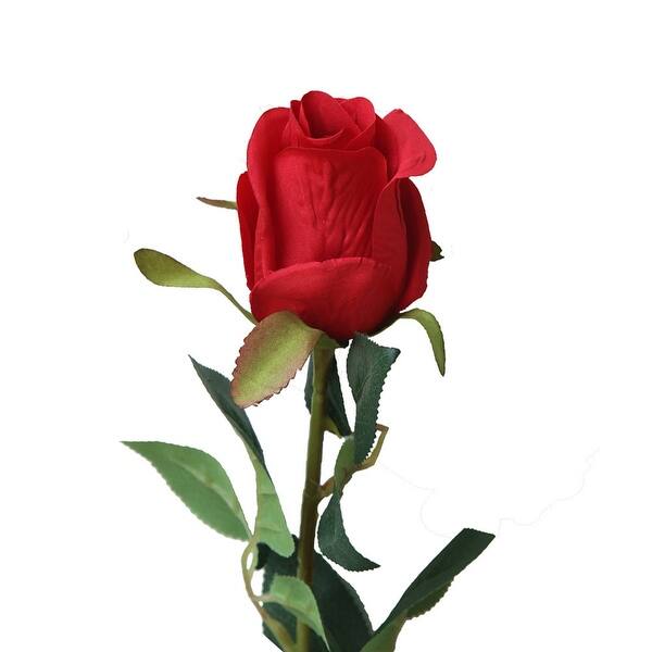Shop Artificial Fake Rose Flower Bridal Bouquet Wedding Party Long Roses Home Decor Overstock 31618112