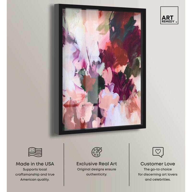 Adelas Garden I Shadowbox by Art Remedy