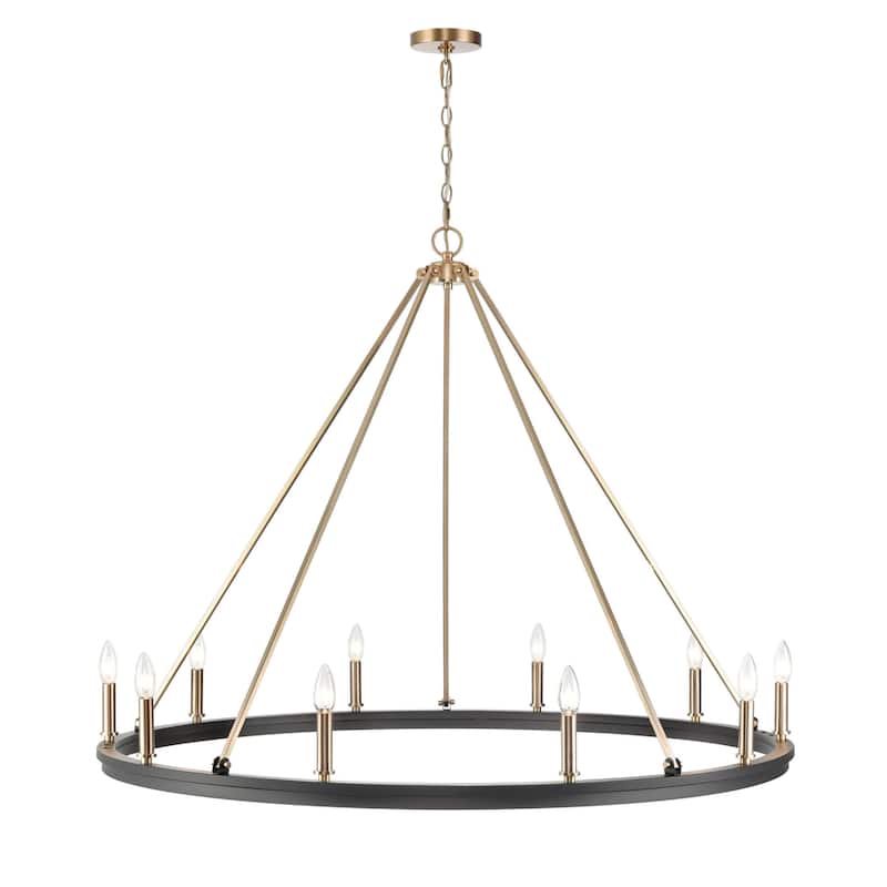 Millennium Lighting 9510 Carruth 10 Light 45" Wide Taper Candle Style