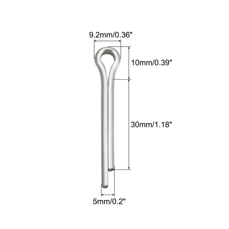 Split Cotter Pin Stainless Steel Clips Fastener Fitting for Mechanics ...