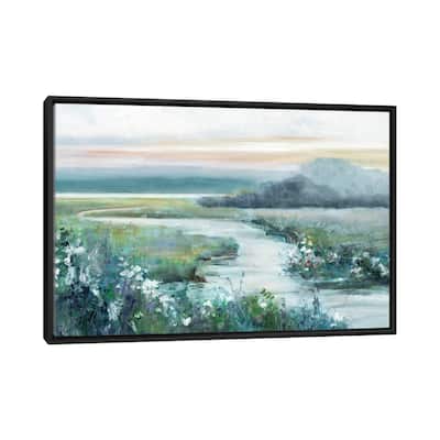 iCanvas "Eternity in Twilight" by Sally Swatland Framed Canvas Print