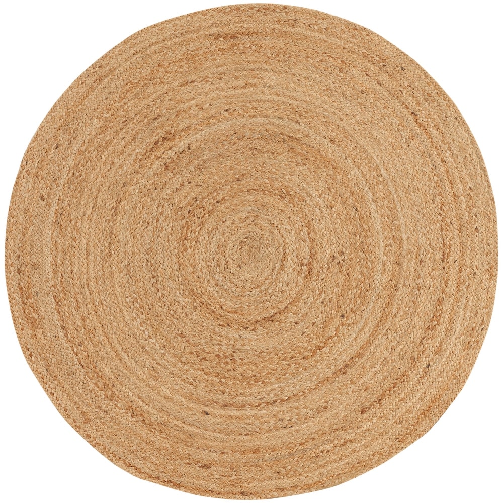 Nourison Natural Jute Indoor Solid Area Rug