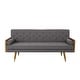 preview thumbnail 5 of 31, Jalon Tufted Fabric Sofa by Christopher Knight Home