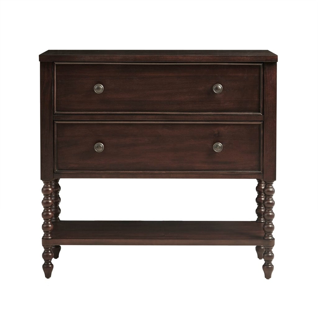 2 Drawer Accent Chest Morocco Brown