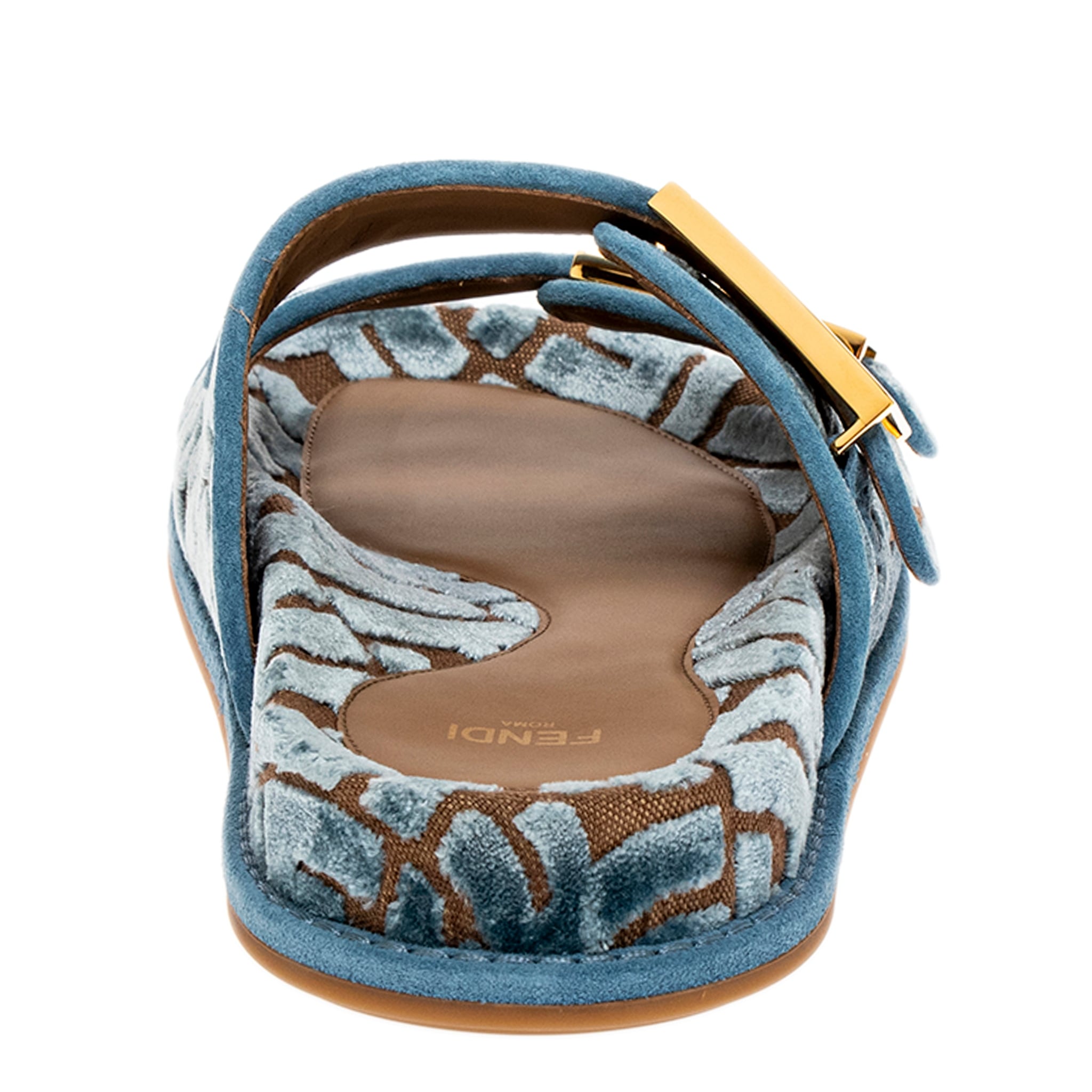 Fendi Feel FF Jacquard Slides - Bed Bath & Beyond - 42773455