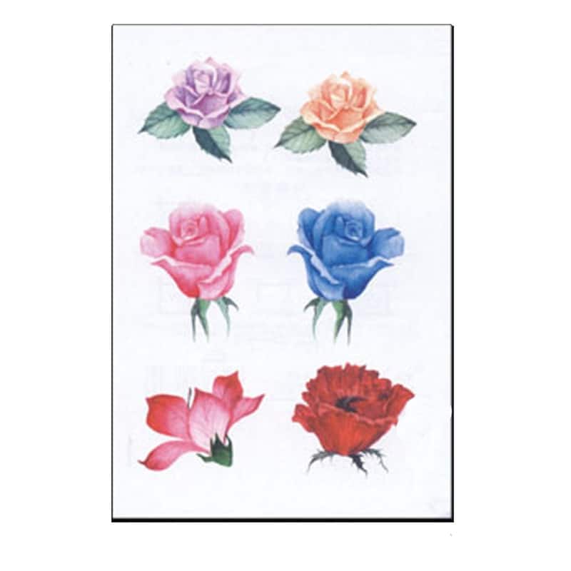 Children's Bathroom Multicolored Plastic Flower Applique Renovators Supply