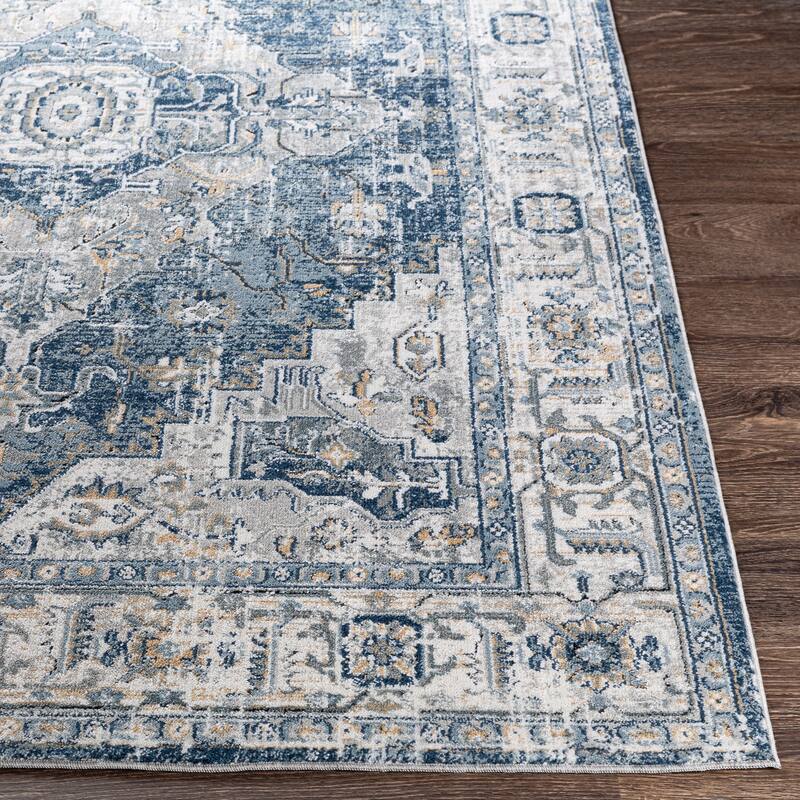 Livabliss Jolie Transitional Medallion Area Rug