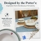 preview thumbnail 28 of 27, Portmeirion Set of 4 Potters Brushstroke Oatmeal Bowls - 6.5" (D) x 2" (H)