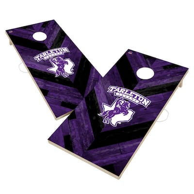 Tarleton State University Texans Cornhole Board Set