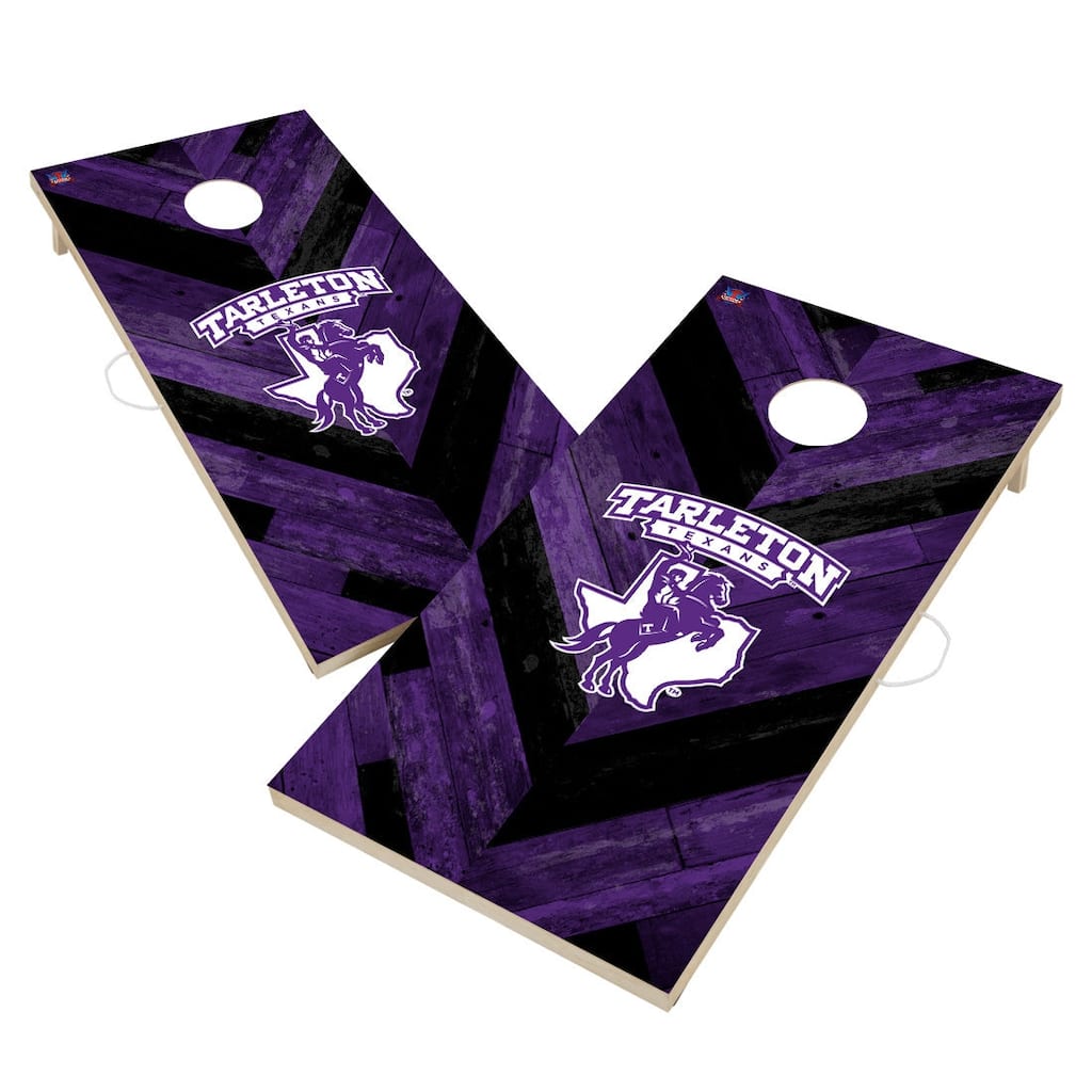 Tarleton State University Texans Cornhole Board Set