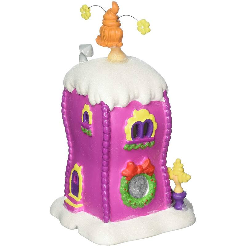 Dept 56 Dr Suess The Grinch Who La La Boutique Lighted Christmas Building #4059422