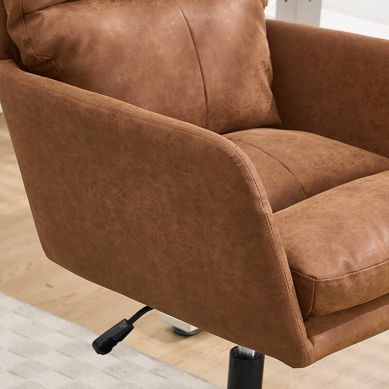 Artificial leather, PU leather, adjustable in height, suitable for office, bedroom, dressing table and other environments