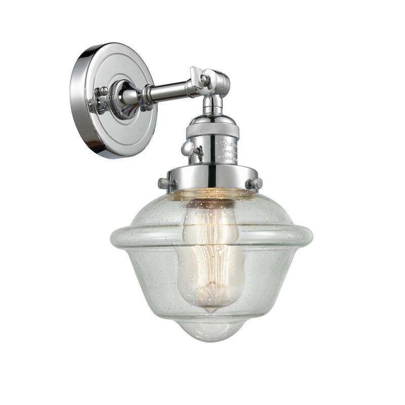 Innovations Lighting Small Oxford Single Light 12" Tall Bathroom