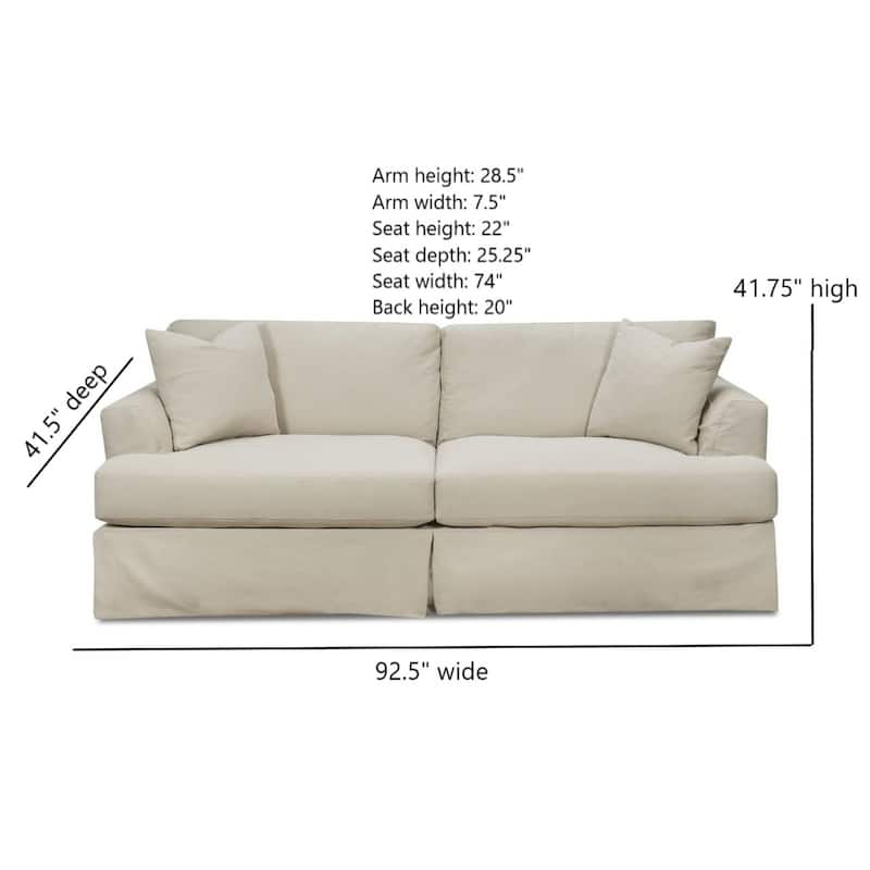 Zack Slipcover Sofa