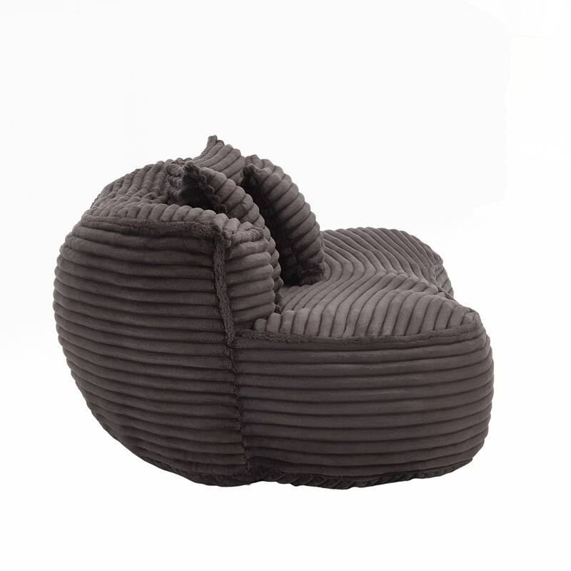 Lazy Sofa Durable Comfort Lounger High Back Bean Bag Chair Couch for Adults and Kids - 2 Seat