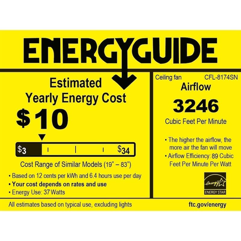 52-inch 3-light 5-blade Lighted Ceiling Fan with Wood Nickel Crystal Shade incl Remote