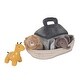preview thumbnail 3 of 4, Lambs & Ivy Baby Noah Interactive Plush Boat/Ark with Stuffed Animal Toys