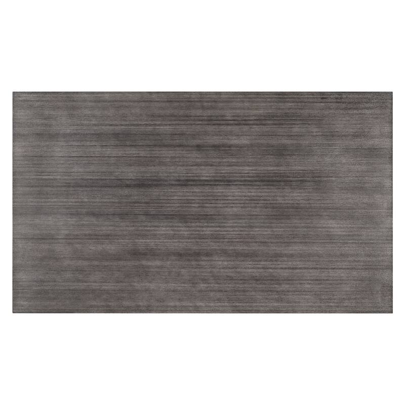 Gray Farmhouse 5-Piece Counter Height Dining Table Set with 4 Chairs