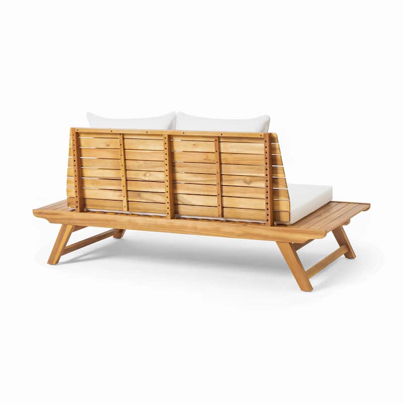 Sedona Acacia Wood 2-piece Outdoor Patio Set by Christopher Knight Home