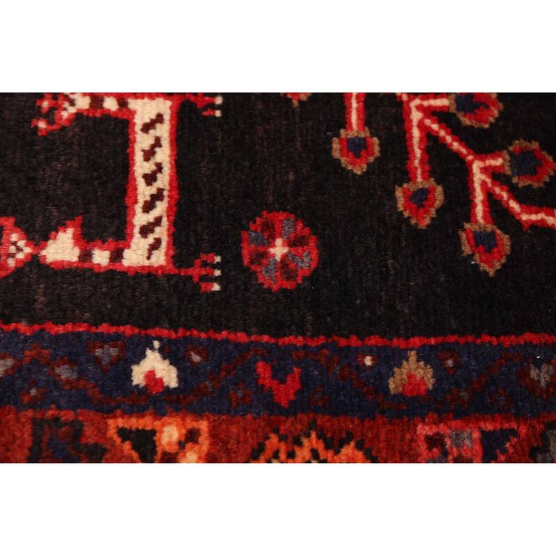 ECARPETGALLERY Hand-knotted Konya Anatolian Dark Navy Wool Rug - 3'8 x 9'4