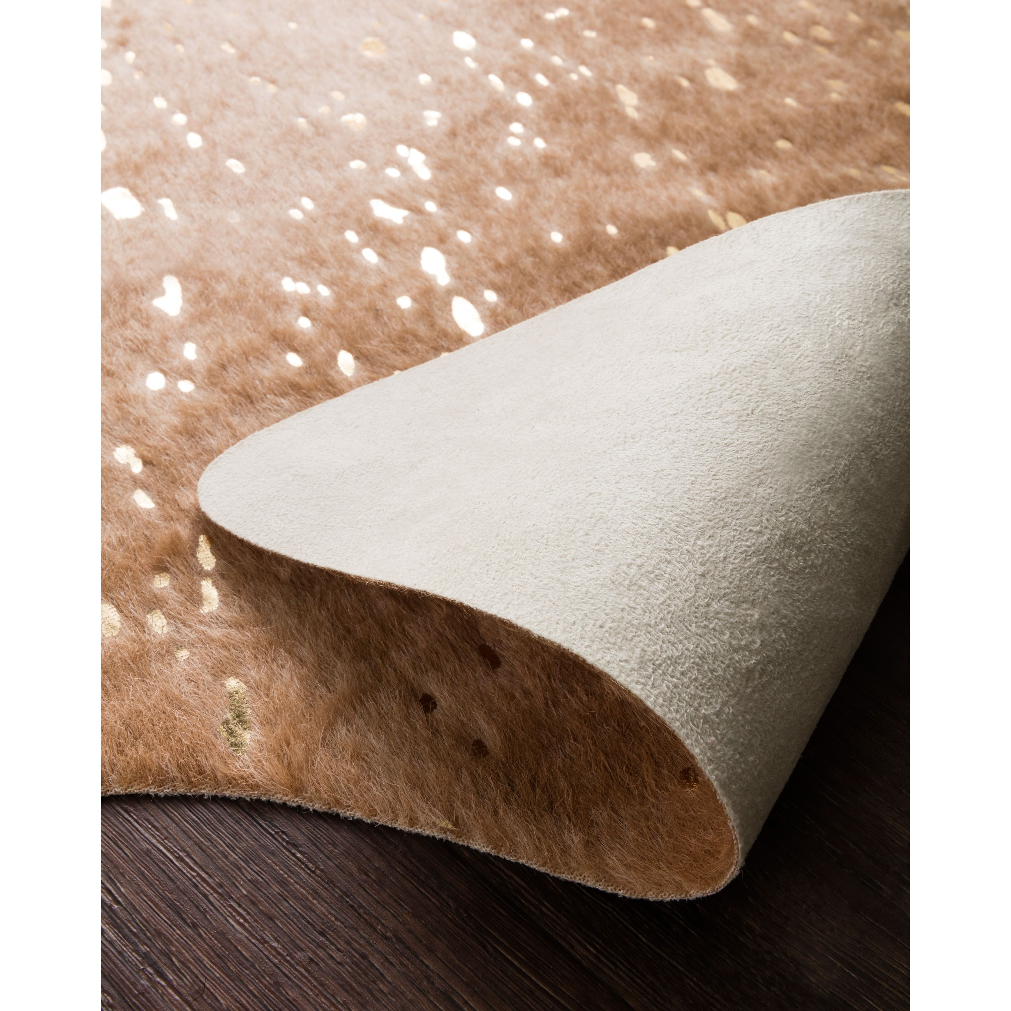 Alexander Home Sierra Faux Cowhide Rug 5' x 6'6" On Sale Bed Bath