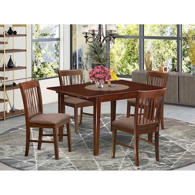 Medieval Dining Set - Small Table & Chairs - Hardwood Dining Room Furniture