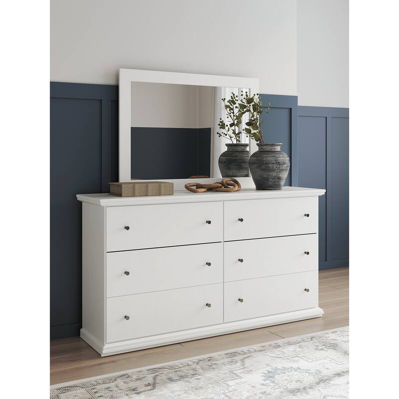 Signature Design by Ashley Bostwick Shoals White Dresser and Mirror