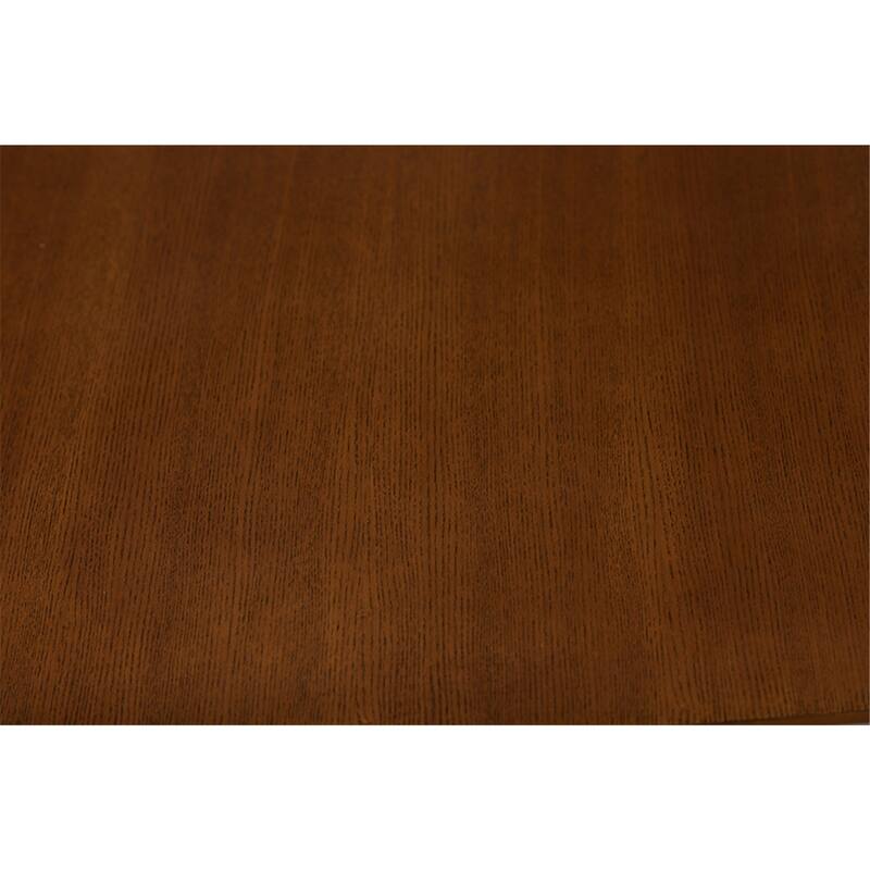 Modern Dining Table - Medium Oak Finish, 62 Inch - Stylish Table for Kitchen & Dining Room - 29.25
