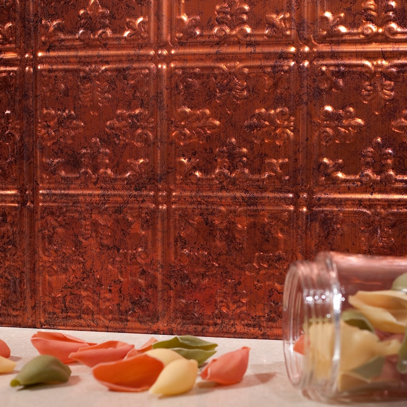FASÄDE Traditional Style 10 Decorative Vinyl Backsplash Panel