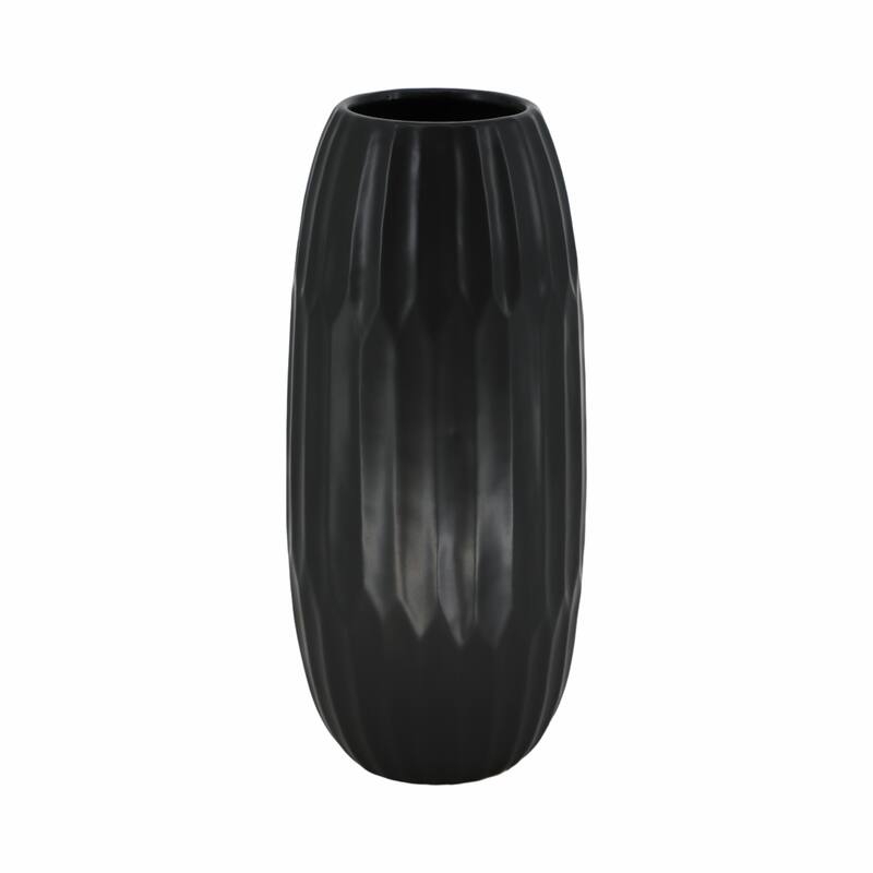 Sagebrook Home Modern Neutral Ceramic Vase