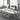 8FT Conference Table,Boat Shaped Meeting Table with Rectangle Grommet