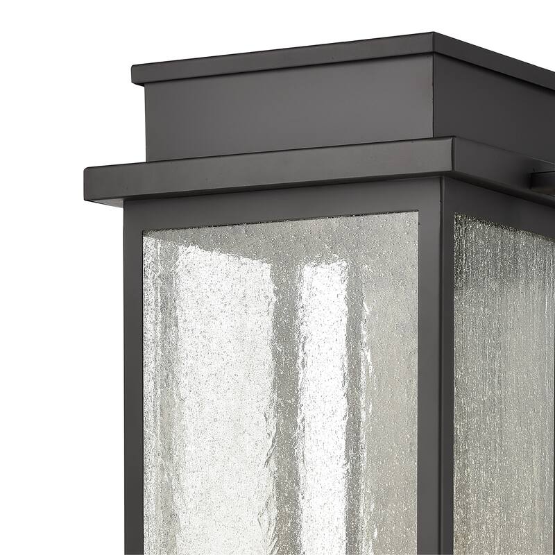 Elk Home Braddock Bronze With Seedy Glass 4 Light Wall Sconce - 25.75''