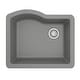 preview thumbnail 53 of 58, Karran Undermount Quartz 24 in. Single Bowl Kitchen Sink Kit
