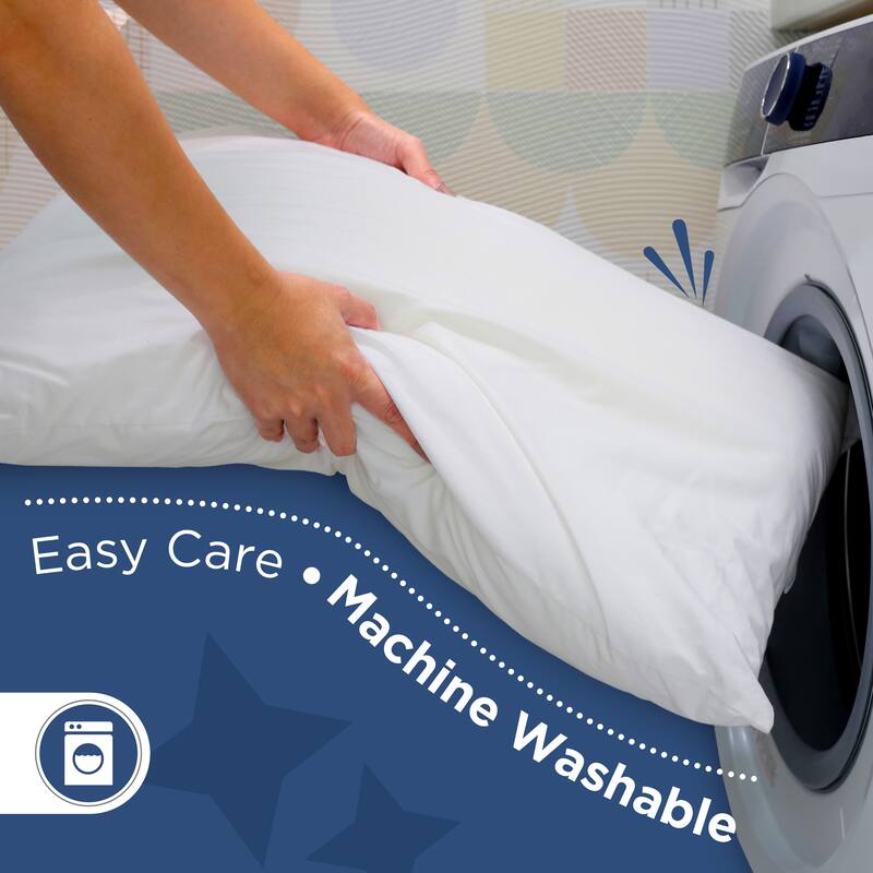 Martex Sweet Dreams Twin Pack Bed Pillows Soft Down Alternative - White