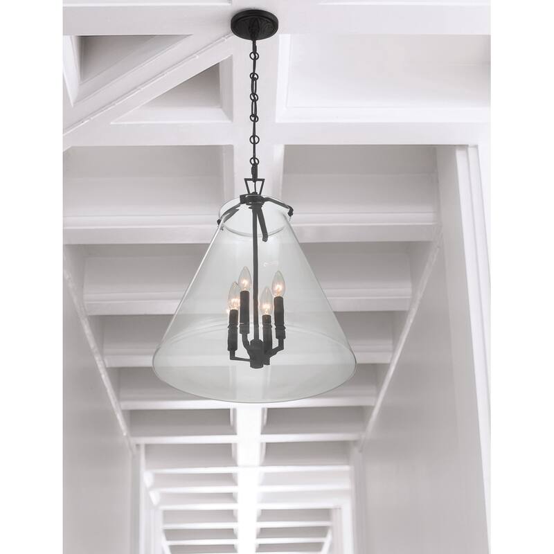 Crystorama Lighting Group VSS-7018 Voss 4 Light 18" Wide Taper Candle