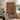 Furniture of America Mariey Mid-Century Modern Walnut Wood 1-Open Shelf Display Cabinet