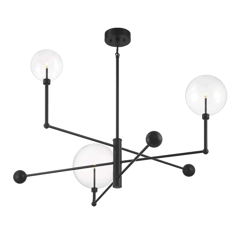Meridian M100100 3 Light 45" Wide LED Linear Chandelier