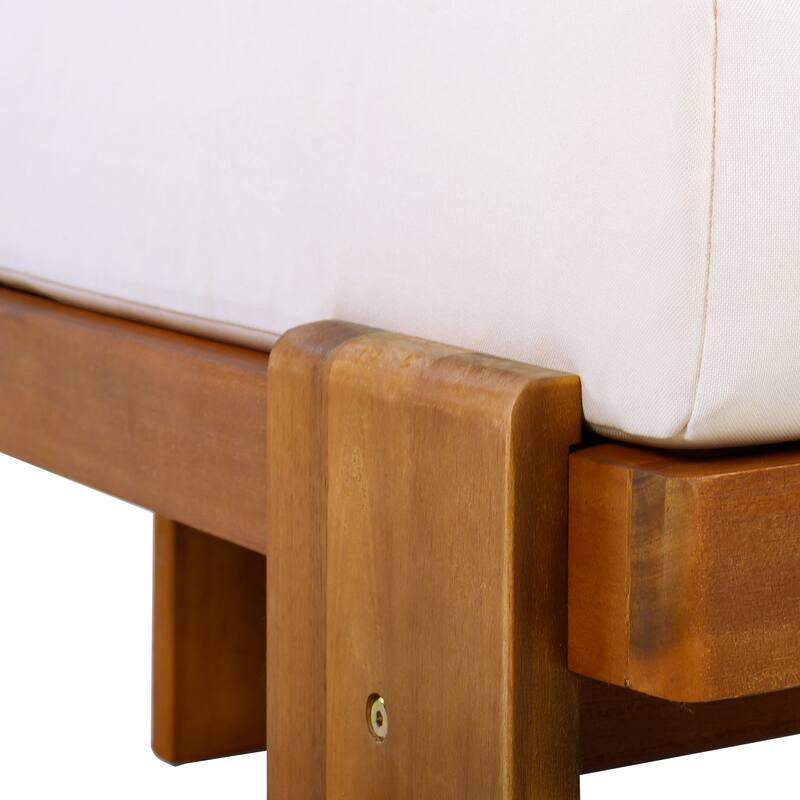 Christopher Knight Home - Modern Outdoor 4-Piece Conversation Set with Water-Resistant Cushions