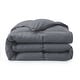 preview thumbnail 6 of 39, All-Season Medium Warmth White Goose Down Comforter with Premium Fabric