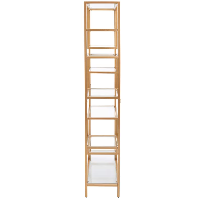 SAFAVIEH Astrid 10 Shelf Etagere - 32" W x 12" D x 72" H - 32Wx12Dx72H