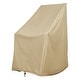 preview thumbnail 14 of 31, SnugShield Waterproof Rocking Chair Cover 45.25"H x 34.25"D x 27.25"W Khaki