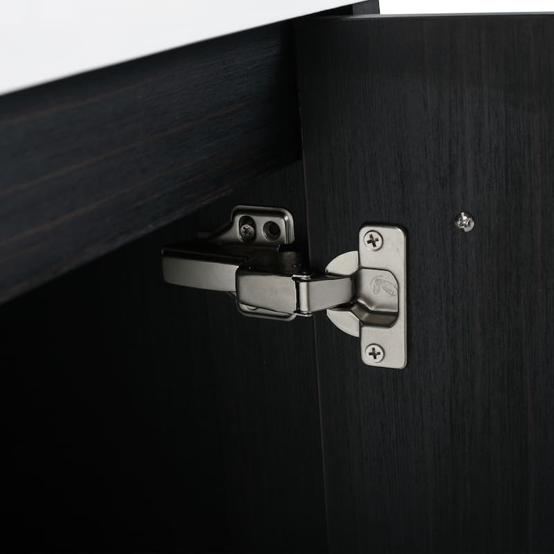 24 Inch Wall-mounted Bathroom Vanity (Only the Cabinet Body, No Top Sink)-