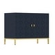 preview thumbnail 15 of 46, Clihome 40-inch Two Door Glossy Media Storage Cabinet/Buffet