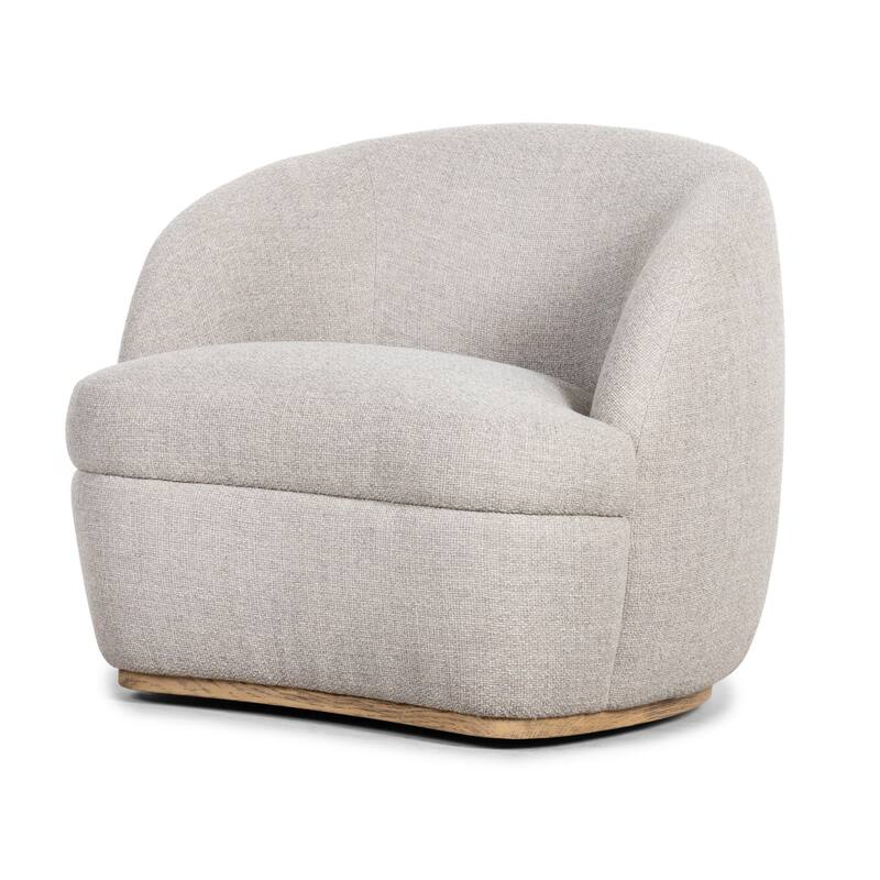 Haven Home Hawthorne Swivel Chair - Gibson Silver