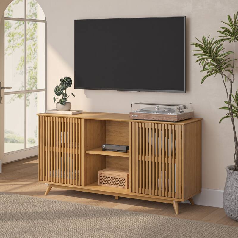 Plank and Beam Mid-Century Modern 2-Door Sideboard/TV Stand