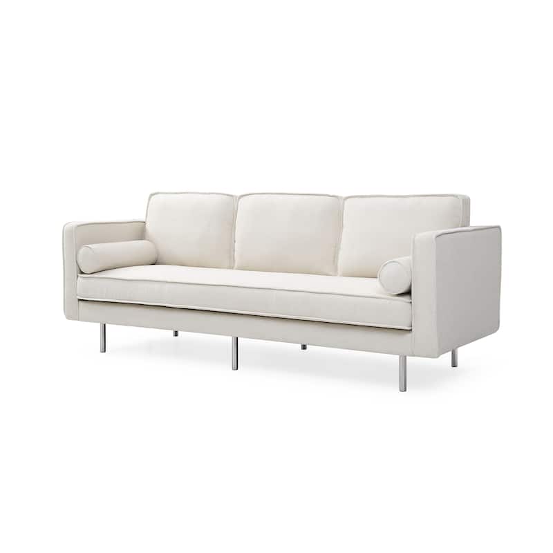 Logan Sofa - White Boucle
