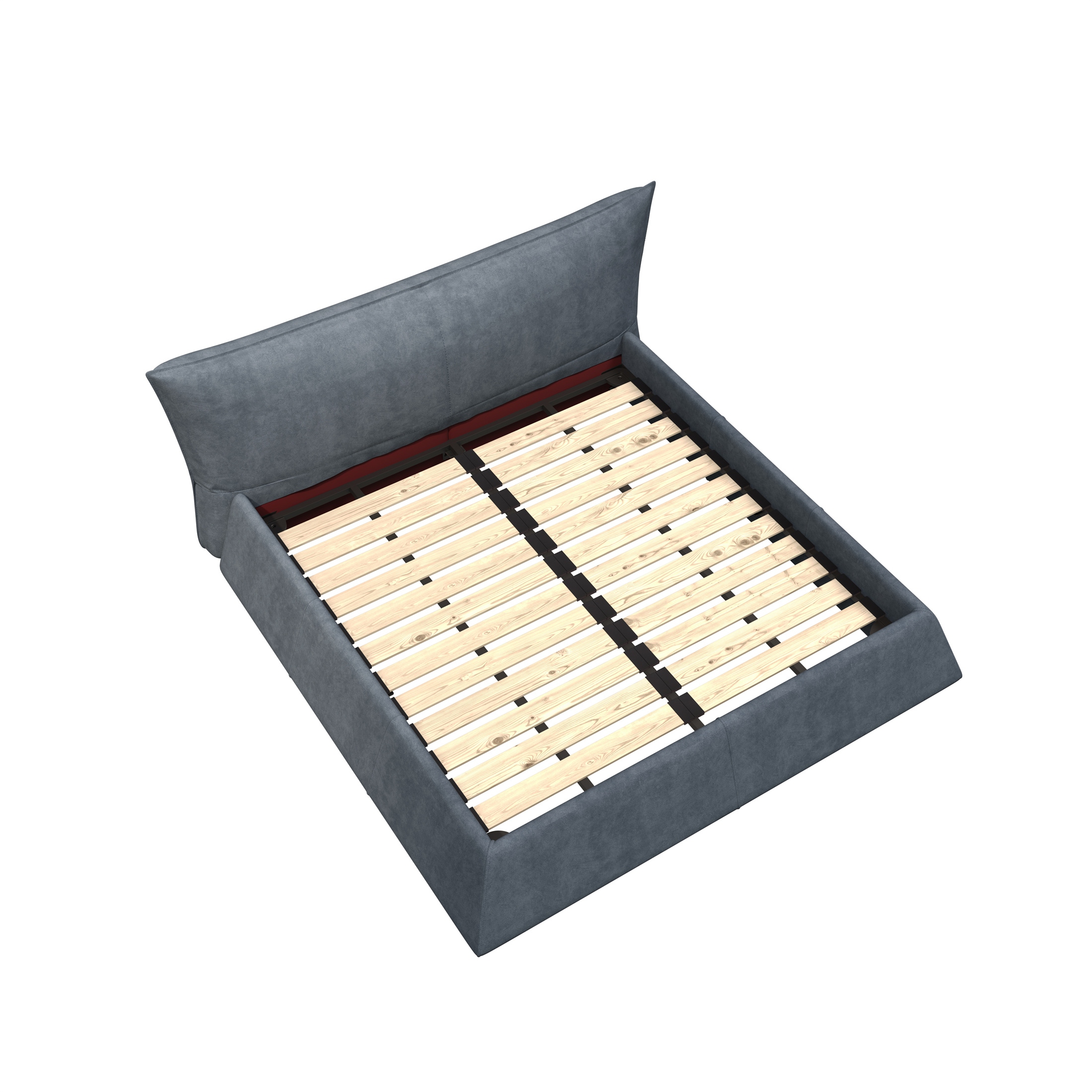 King Size Upholstered Platform Bed