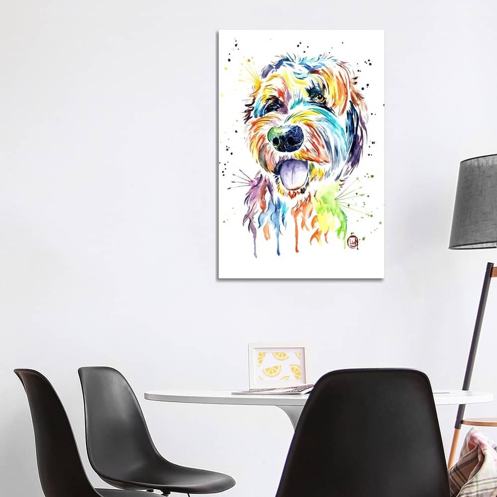 iCanvas "Doodle Of A Doodle" by Lisa Whitehouse Canvas Print